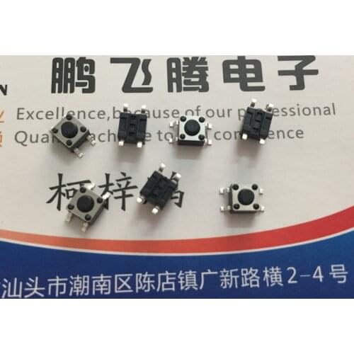 5PCS/lot US E-SWITCH TL3305AF160QG touch switch 4.5*4.5*3.8 SMD 4-foot button