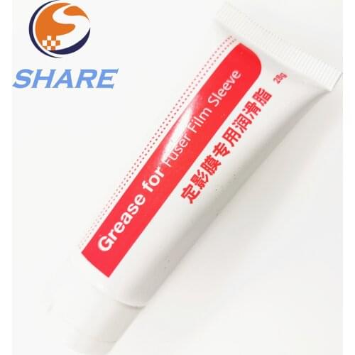 SHARE 28 gram High temperature resistantl Printer Gear Silicone Fuser Lubricant Fuser Film Silicone Grease for HP canon samsung
