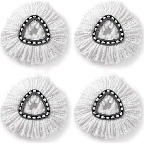 Microfiber Spin Mop Clean Refill Replacement Head for Vileda O-Cedar Easy Wring Mop Car Household Cleaning Tools Mop Accessories