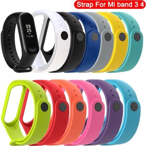Stylish Replacement Wristband for Xiaomi correa mi band 4 strap pulseira mi band 4 3 bracelet mi band for Xiaomi Mi Band 3 strap