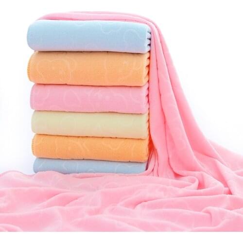 70 X140cm Microfiber Absorbent Bath Towel Soft Shower Towel Soft Quick-drying Washcloth
