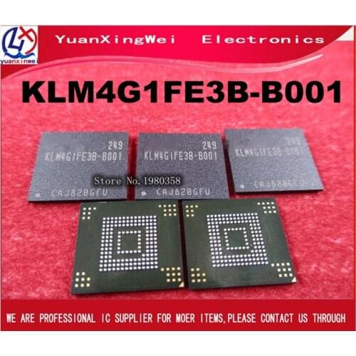 5PCS/LOT KLM4G1FE3B-B001 KLM4G1FE3B B001 for original