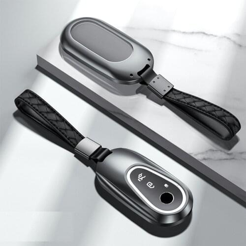 Aluminium Alloy+TPU Car Key Case Key Cover For Mercedes Benz W223 Class S300 S350 S450 S500 2020 2021 Protect Shell