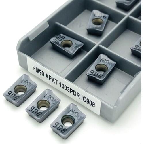 APKT1003 PDR IC908 Internal Turning Tool Metal Turning Tool CNC Machine Tools Parts Turning Tools Carbide Tool Alloy Insert