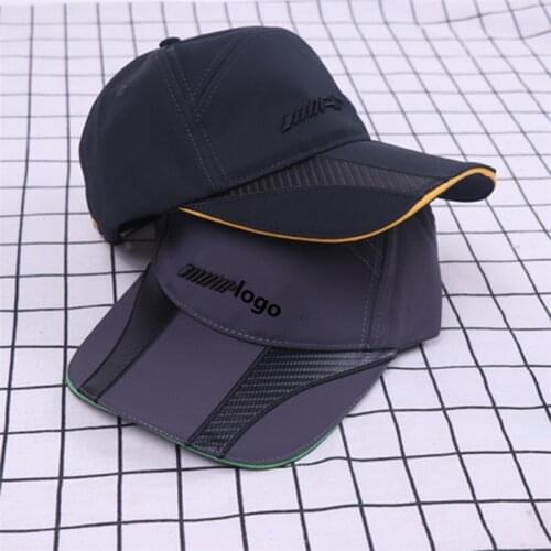 For Mercedes-Benz AMG Carbon Fiber Pattern Baseball Cap Racing Sunscreen GTR Green Side Hat GT Yellow Side Cap 4S Shop Gift