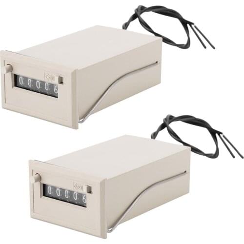 Pulse Counter CSK5-NKW 5 Digits 0-9999 DC12V/36V Industrial Digital Totalizer Electromagnetic Pulse punch press packing counter