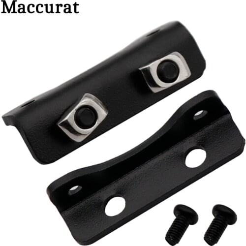 2pcs 3D printer parts motor fixing piece Z axis profile connecting piece for Ender-3S CR-10S 3D printer motor bending piece