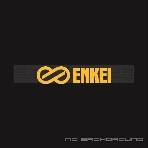 For 2Pcs/Pair 2 - Enkei decal emblem JDM Racing mod mitsubish wheel Car Styling