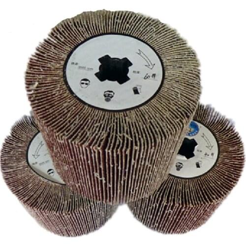 Emery cloth wheel, polishing wheel of Electric wire drawing polishing machine for stainless steel mirror polishing treatment