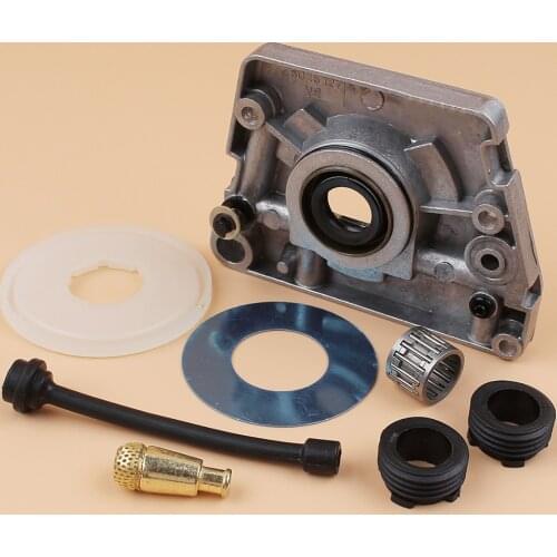 Oil Pump Worm Gear Dust Cover Washer Hose Filter Kit Fit HUSQVARNA 61 66 266 268 272 XP 266XP 268XP 272XP Chainsaw Parts