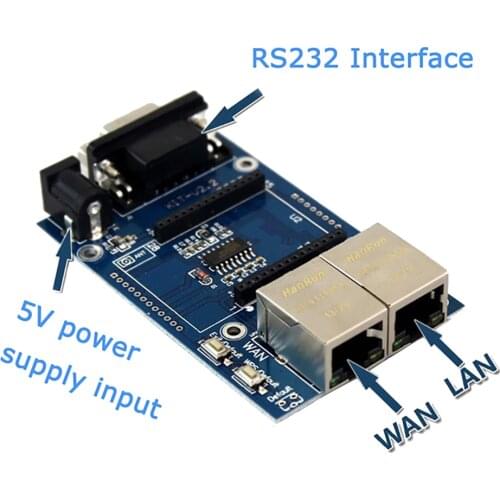 HLK-RM04 Development Test Board UART Serial Port to Wifi Module MCU SCM Learning Board Single Chip RM04 Test Base Board Q029