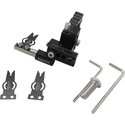 Composite bow and arrow bracket, precision shrapnel adjustment, composite bow accessories, steel arrow stand for left and right