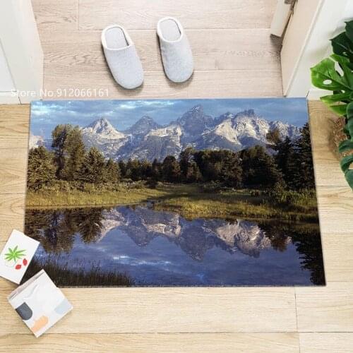 Cartoon One Piece Doormat Anti-slip Rugs Anime Luffy Floor Mats Front Door Doormat Bathroom Carpet Kitchen Mats For Kids Gift