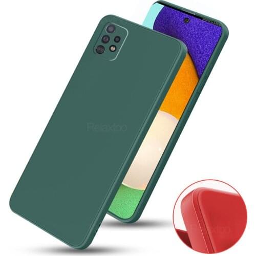 Liquid Silicone Matte Sofe Case Cover For Samsung Galaxy A52 A51 A50 A42 A41 On Samsun A 52 51 50 41 42 5G/4G Shockproof Cuque