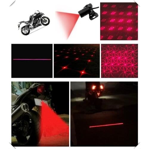 Motorcycle laser fog light anti-collision taillight warning for Ducati HYPERMOTARD 821 SP 939 SP 1100 S EVO SP 796 StRada