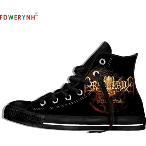 Mens Casual Shoes Black Graveland Band Most Influential Metal Bands Of All Time Shoes Cool Street Breathable Canvas Shoes