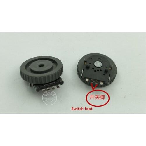 Original new 100% EC12B0614A01 dial encoder with switch 18MM*3.5MM stepping 24 points
