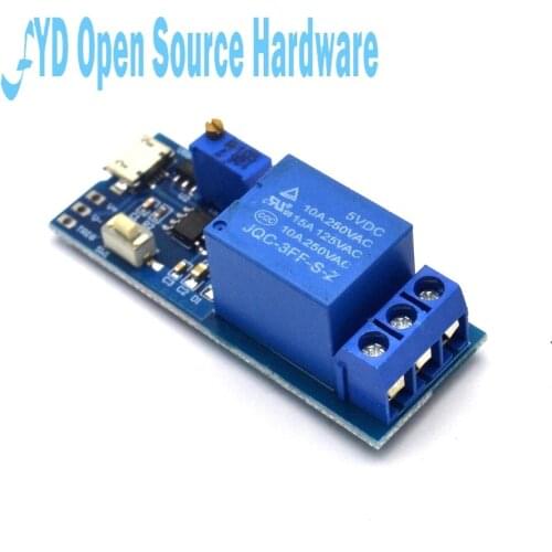 Wide Voltage 5V-30V Trigger Time Delay Relay Module Timer Module Delay Conduction Delay Switch