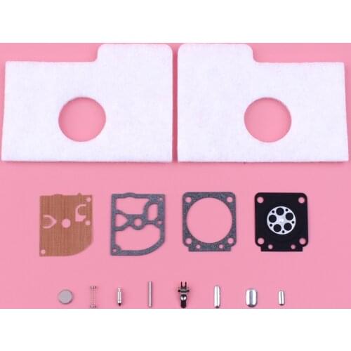 Carburetor Repair Rebuild Diaphragm Air Filter Kit For Stihl MS180 MS170 018 017 MS 180 170 Zama RB-77 Chainsaw Parts