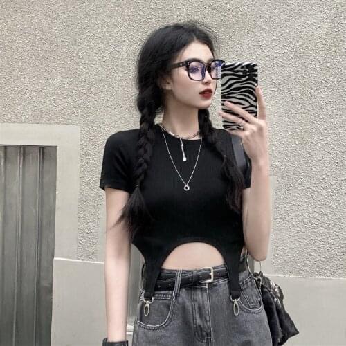 Женские укороченные футболки Silkqueen China At AliExpress