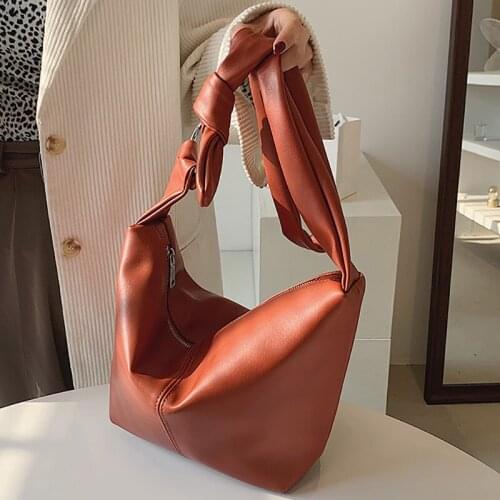 Retro PU Leather Crossbody Bags For Women 2021 New Luxury Hobo Bags Women Bags Designer Top-Handle Bag Lady Purses and Handbags