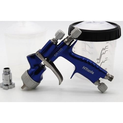 Spot new spray gun, with adapter pps tank water-based paint spray gun/car paint spray gun/stainless steel nozzle spray gun/pneum