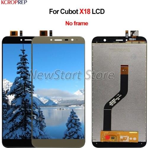 For Cubot X18 LCD Display Touch Screen Digitizer Assembly 5.7" Replacement Accessory For Cubot X 18 lcd 100% Tested