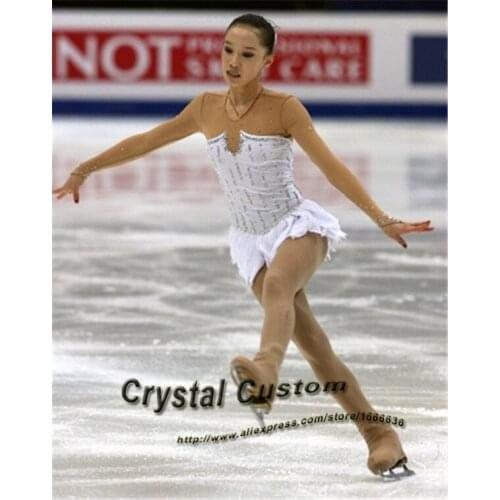 2016 Girls Figure Skating Dresses Fashion New Brand Vogue Figure Skating Competition Dress Customized DR3122