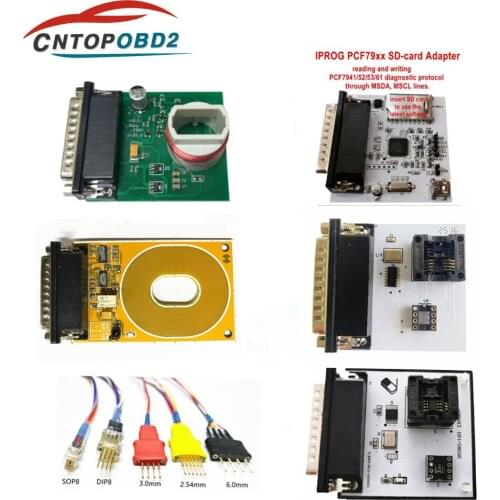 IPROG Adapter 35080/160 Erase Adapter For iProg Programmer iProg+ RFID/PCF79XX SD-CARD Adapter/5 Probe Pins 35080/80