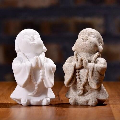 Aquarium Decoration Resin Buddha Shelters Safe for Freshwater and Saltwater Fish Tank Betta Fish Accessories 2 Colors