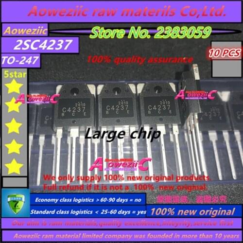 Aoweziic 100% new original 2SC4237 C4237 TO-247 high power transistor 1200/800V 10A 150W