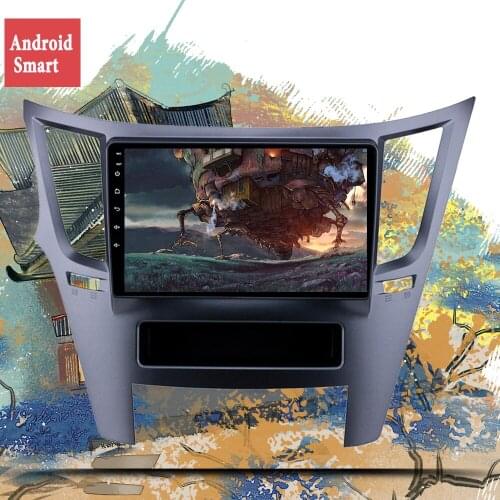 Android 10.0 Autoradio Multimedia Player For Subaru Legacy Outback 2009 2010-2014 GPS Navigation DVD Car Radio 2Din 9" Screen