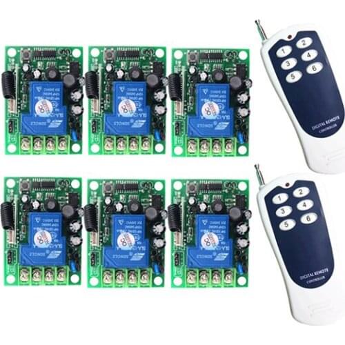AC85V-250V Wireless Remote Control switch 30A Relay Receiver Transmitter For Lamp/Light LED Long Distance 200M-1000M