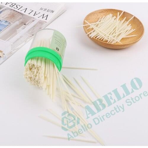 Biodegradable Zero Waste Vegan PLA Oral Health Care Tooth Pick Cleaning Toothpick