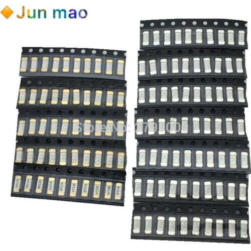 10PCS 1808 125V 0451 SMD Fast blow Fuse 0.5A 0.75A 1A 2A 3A 4A 5A 6.3A 8A 10A 15A 20A 500MA 750MAultra-rapid fuses
