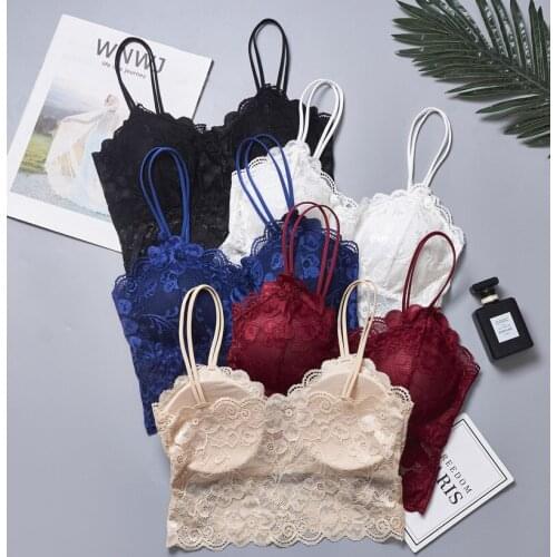 New Fashion Sexy For Women Bras Lace bralette wireless bra push up Underwear Comfortable Lingerie Brassiere Underwear lady