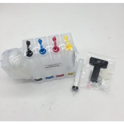 Cis Empty CISS for EPSON STYLUS C41UX/SX C43 C45 CX1500 printer printer parts