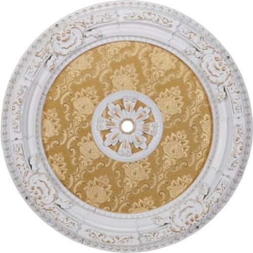 Decorative Round Designed Vintage Looking Ceiling Medallion for Chandeliers 90cm 35.43