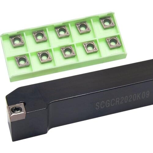 SCGCR SCGCR1010H06 SCGCR1616H09 SCGCR3232P12 91 degree external CNC turning tool holder for CCMT Carbide Inserts lathe CNC tool