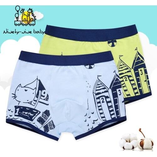 Children Underwear Boys Panties Cotton Boxer Children Briefs Boy Shorts Baby Panties Kids Underwear 5-14T Boys Print Underpants