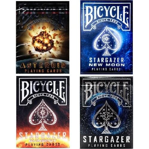 Bicycle Stargazer Sunspot Playing Cards Asteroid New Moon Deck USPCC Collectable Poker Magic Card Games Magic Tricks Props