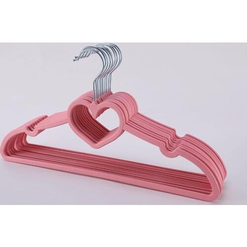 Cute Clothes Hanger 20pcs Portable Clothes Coat Plastic Hangers Hook Household Kids Pants Hangers for Clothes Hanger