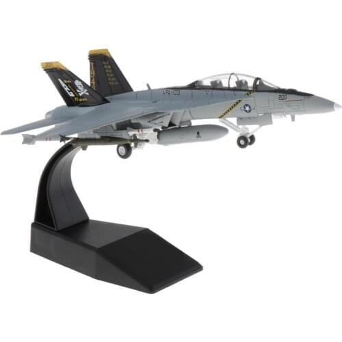 1/100 Scale F/A-18 Strike Fighter Plane Diecast Display Model with Stand