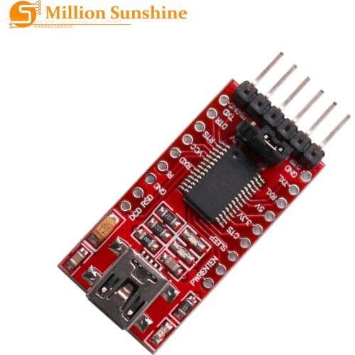 1pcs FTDI FT232RL USB to TTL Serial Converter Adapter Module 5V and 3.3V For Arduino Hot Worldwide