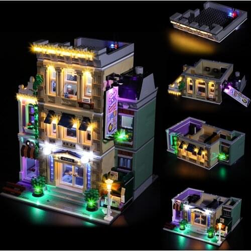 BrickBling Led Light Kit For 10278 Police Station Collectible Model Toy (NOT Include Building Bricks)