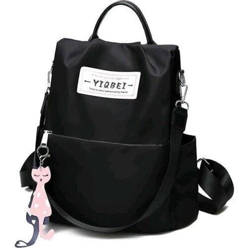 2020 Newest Hot Womens Ladies Backpack Oxford Cloth Rucksack Female School Travel Shoulder Bag Anti-thief Pendant Backpack