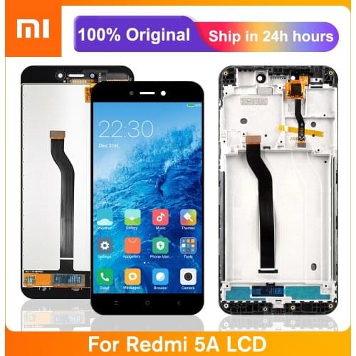 5.0'' Original Display For Xiaomi Redmi 5A LCD Touch Screen Digitizer Replacement With Frame for Redmi5A Lcd Display