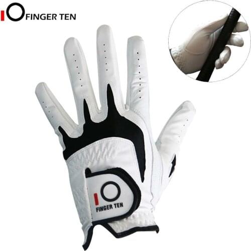 Golf Gloves Men Left Hand Right Hand All Weather Cabretta Leather Grip Small Medium ML Large XL Size