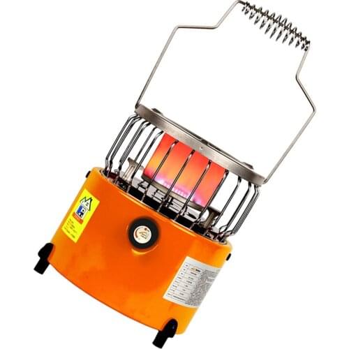 Portable Outdoor Propane Heater, Gas Heater and Cooking Stove, Multifunctional Tent Heater Warmer for Both Indoors and Outdoors
