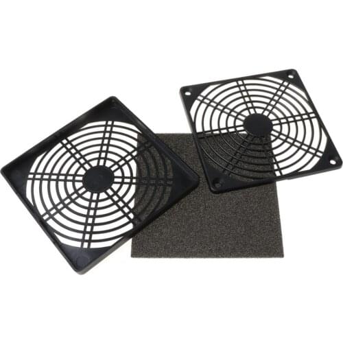 1Pcs Dustproof 120mm Case Fan Dust Filter Guard Grill Protector Cover for PC Compute Cleaning Fan Cover Case